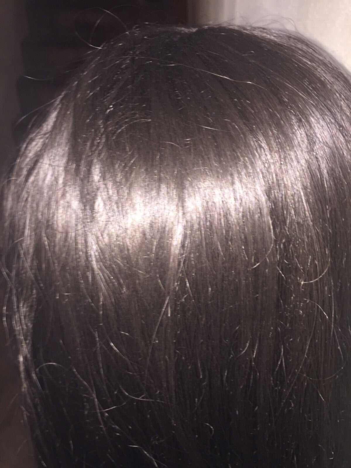 A Full Body, Flowing, Long, Dark Wig for A Very Low Price!