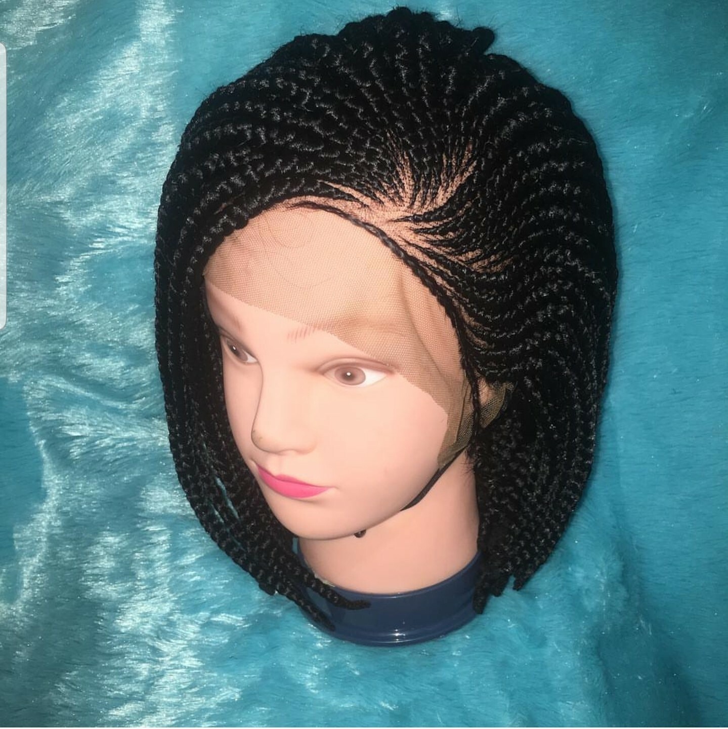 Handmade Custom Short Braids Cornrows,PRE-ORDER ONLY.2-3WEEKS. Location USA