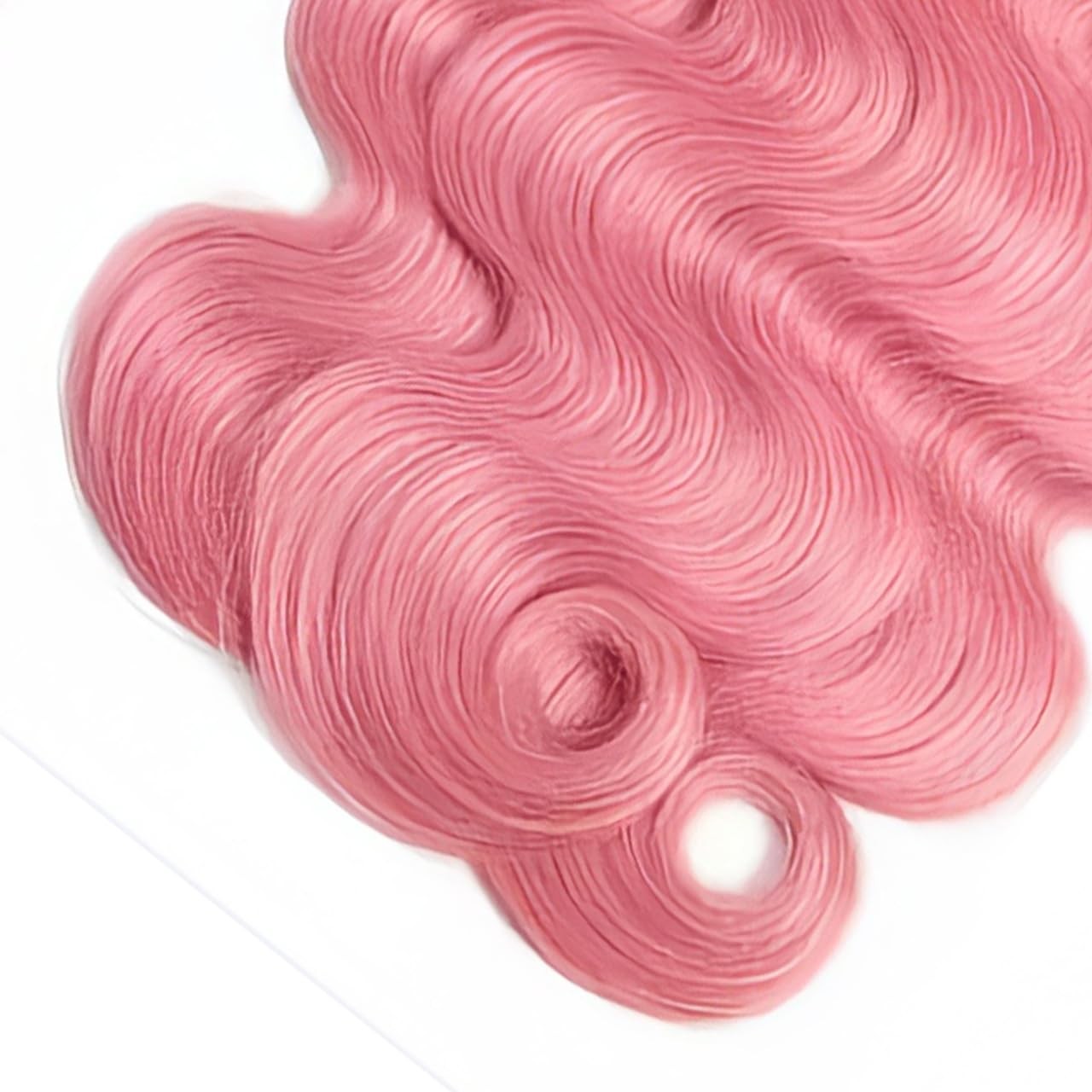 Fuivjuix Pink Bundles Body Wave Bundles Human Hair 28 30 32 Inch Brazilian