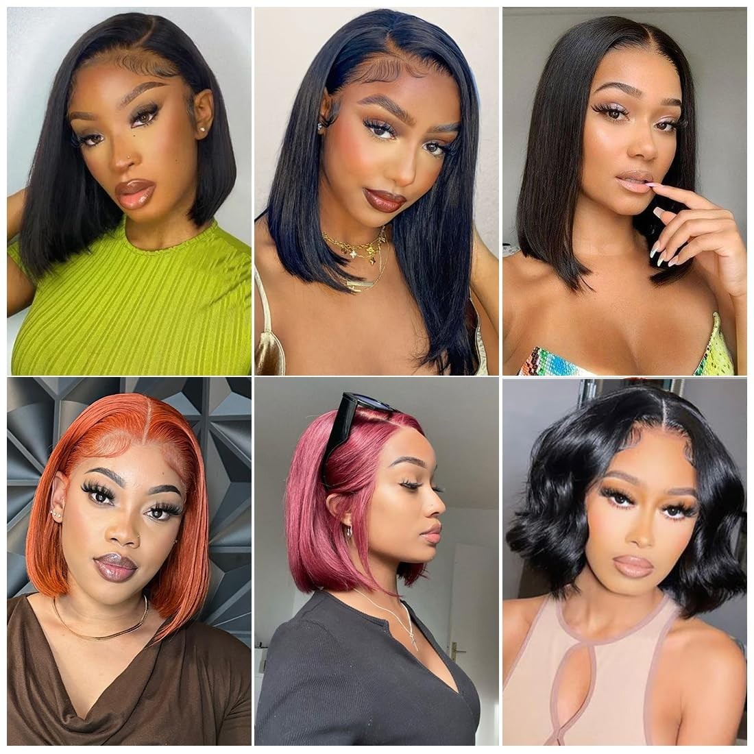 Bob Wig Human Hair 13×4 Lace Front Wig Human Hair Pre Plucked Short Straight Wig