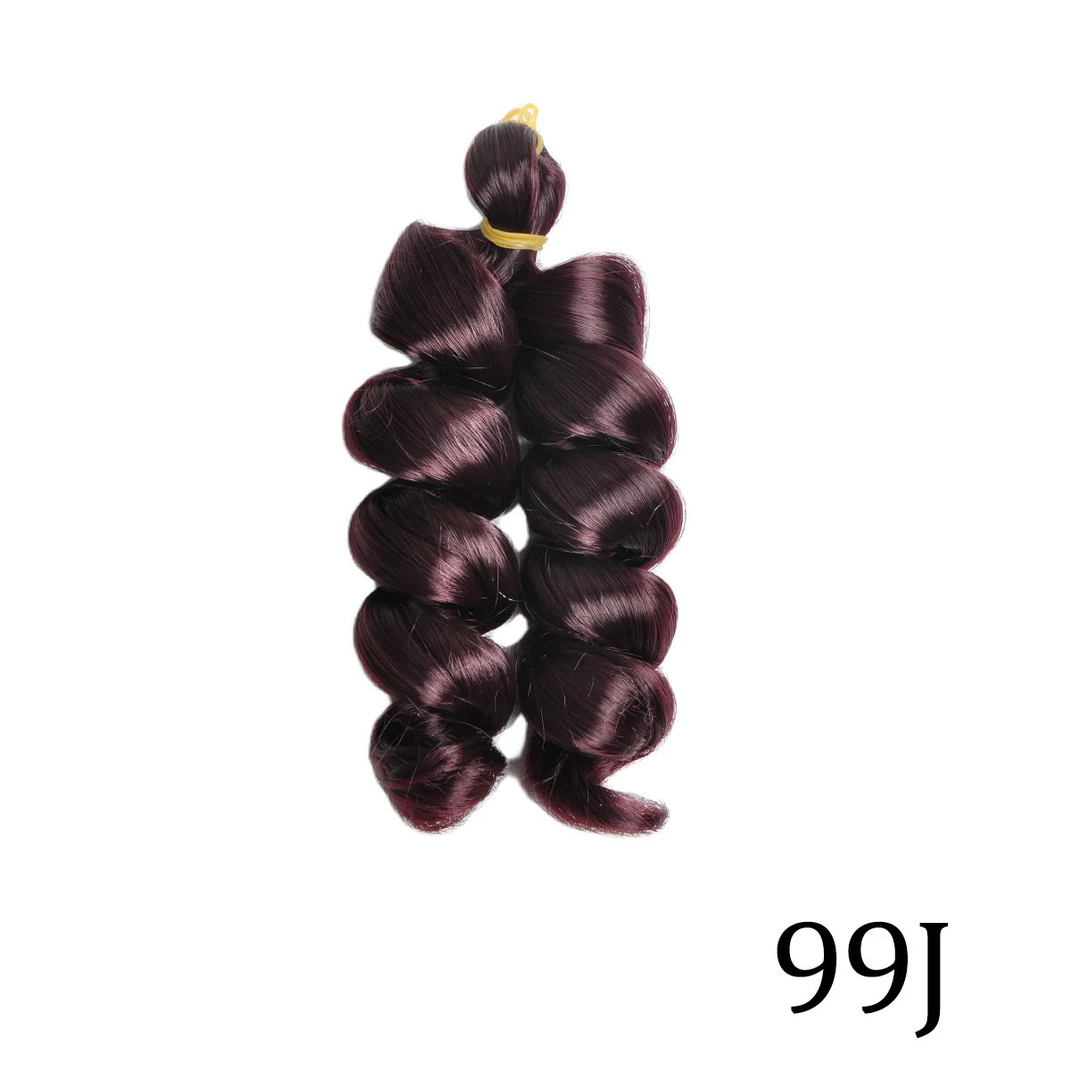 12Inch French Curls Synthetic Hair Extensions Loose Deep Wave Crochet Braids
