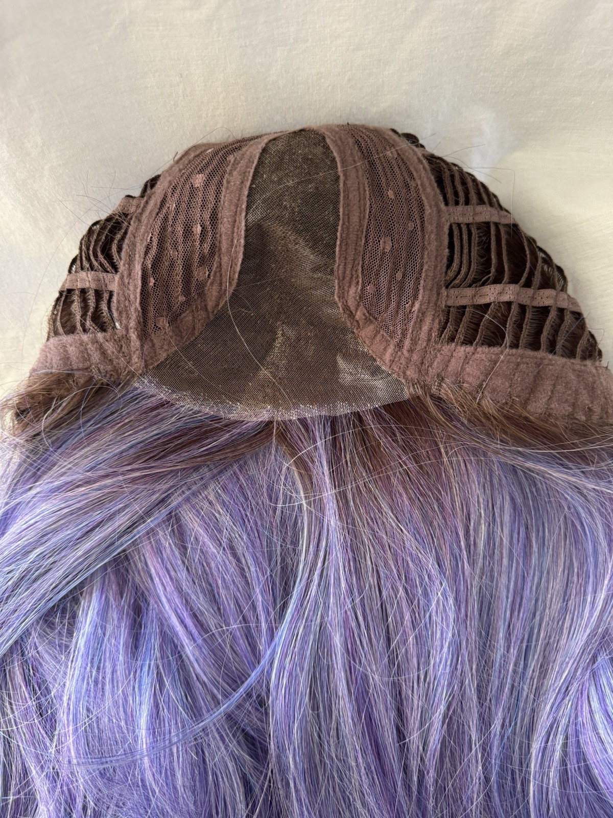 BELLE TRESS DOLCE & DOLCE WIG STARDUST WIG BNWT STUNNING VIOLET PURPLE/BLUE