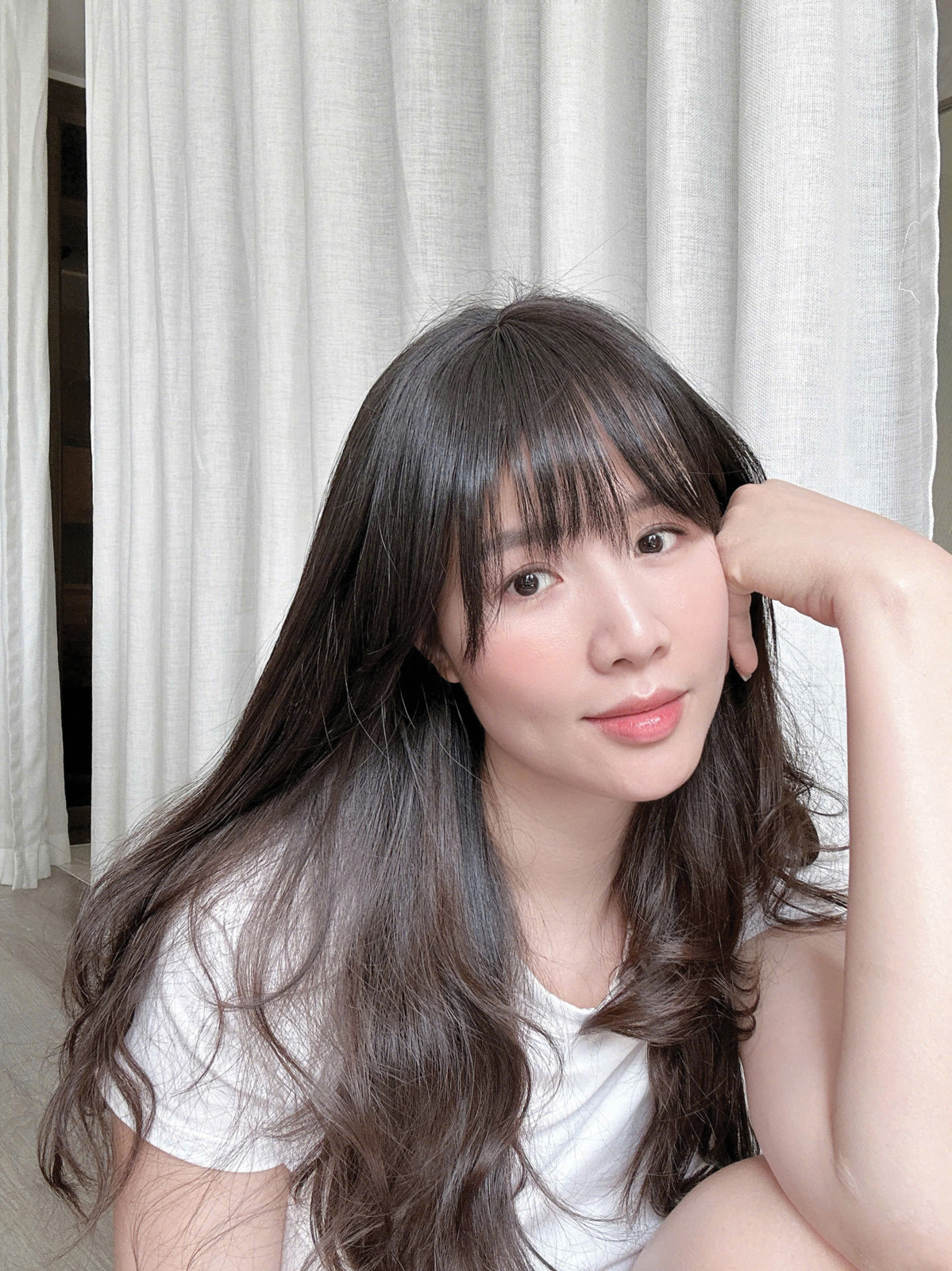 Human Hair Clip In Bangs, Hand Woven French Fringe, Natural Bangs Hairpiece
