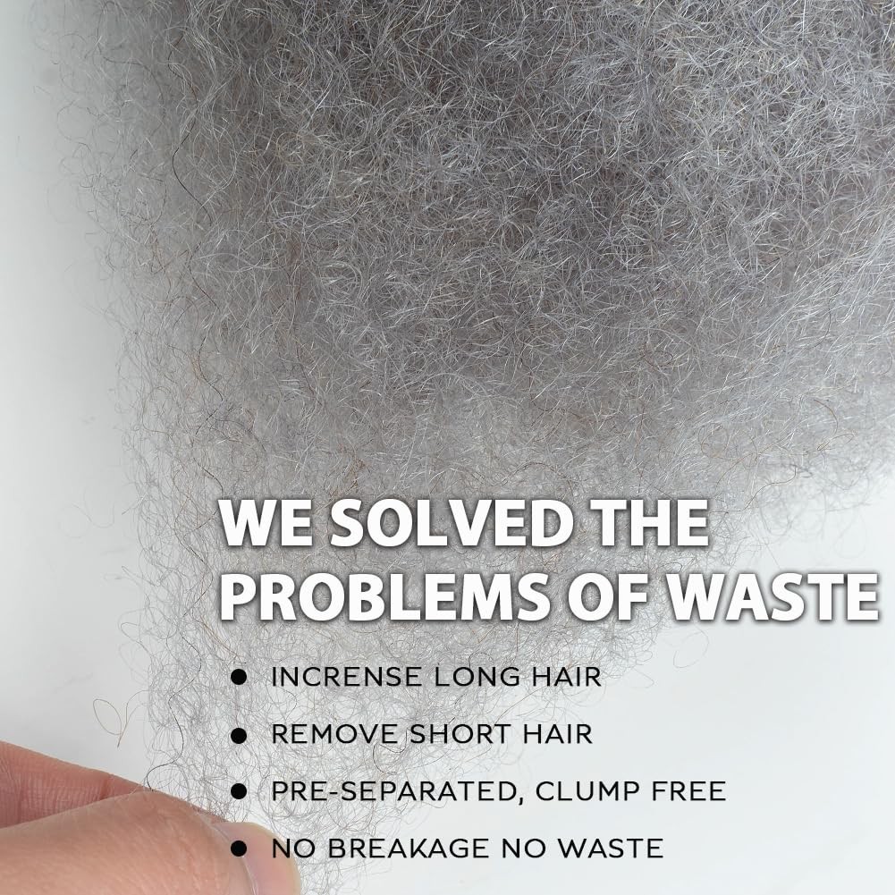 Fashion Idol Afro Kinkys Bulk Human Hair For Mini Twist Dreadlock Extensions