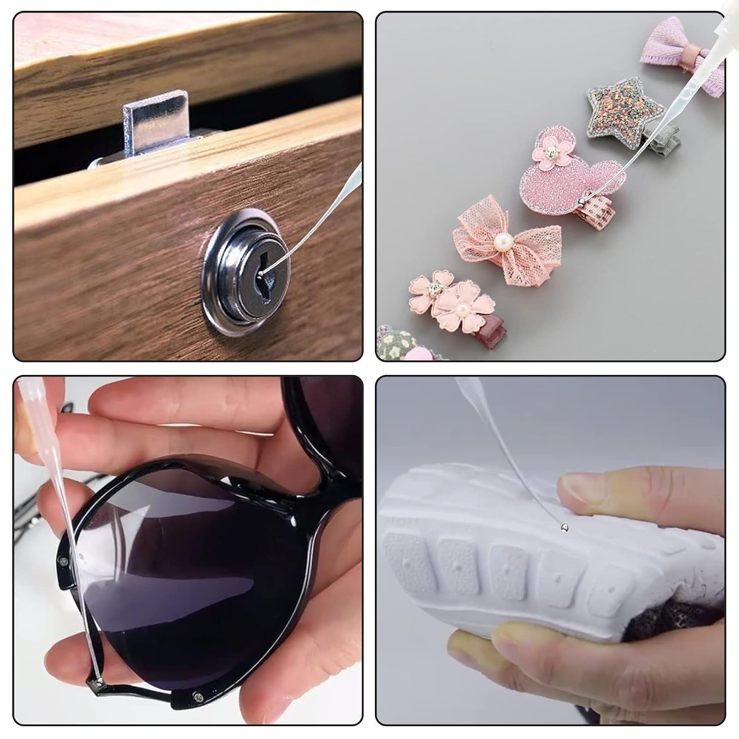 Multi-Use Waterproof Glue Applicator Tips – 200 Tips Perfect for Crafting & More