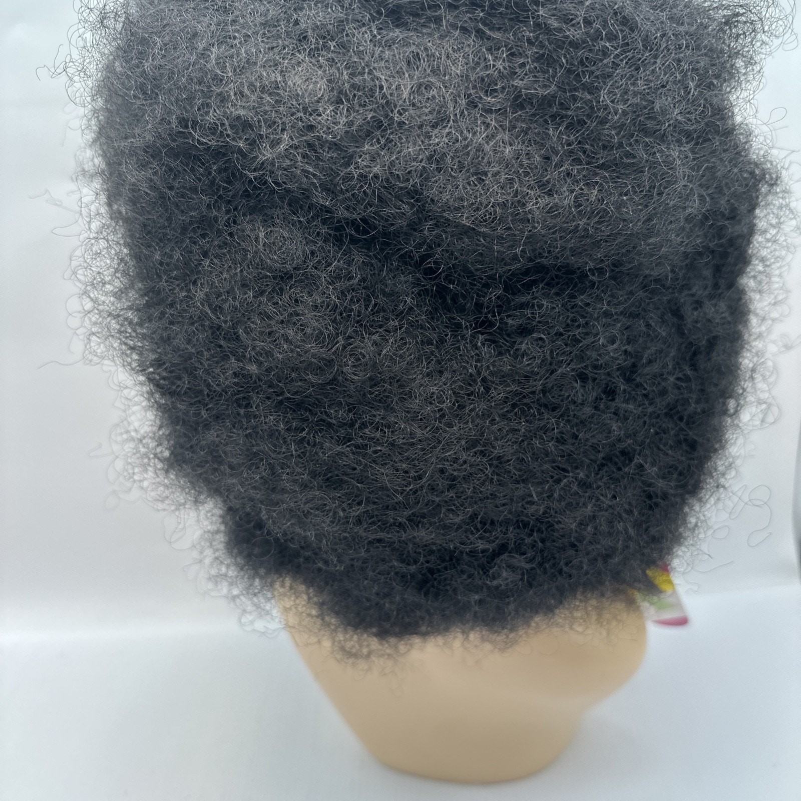 12″ Black Afro/kinky/curly Wig New With Tags, Synthetic, Wig Cap Included {22}