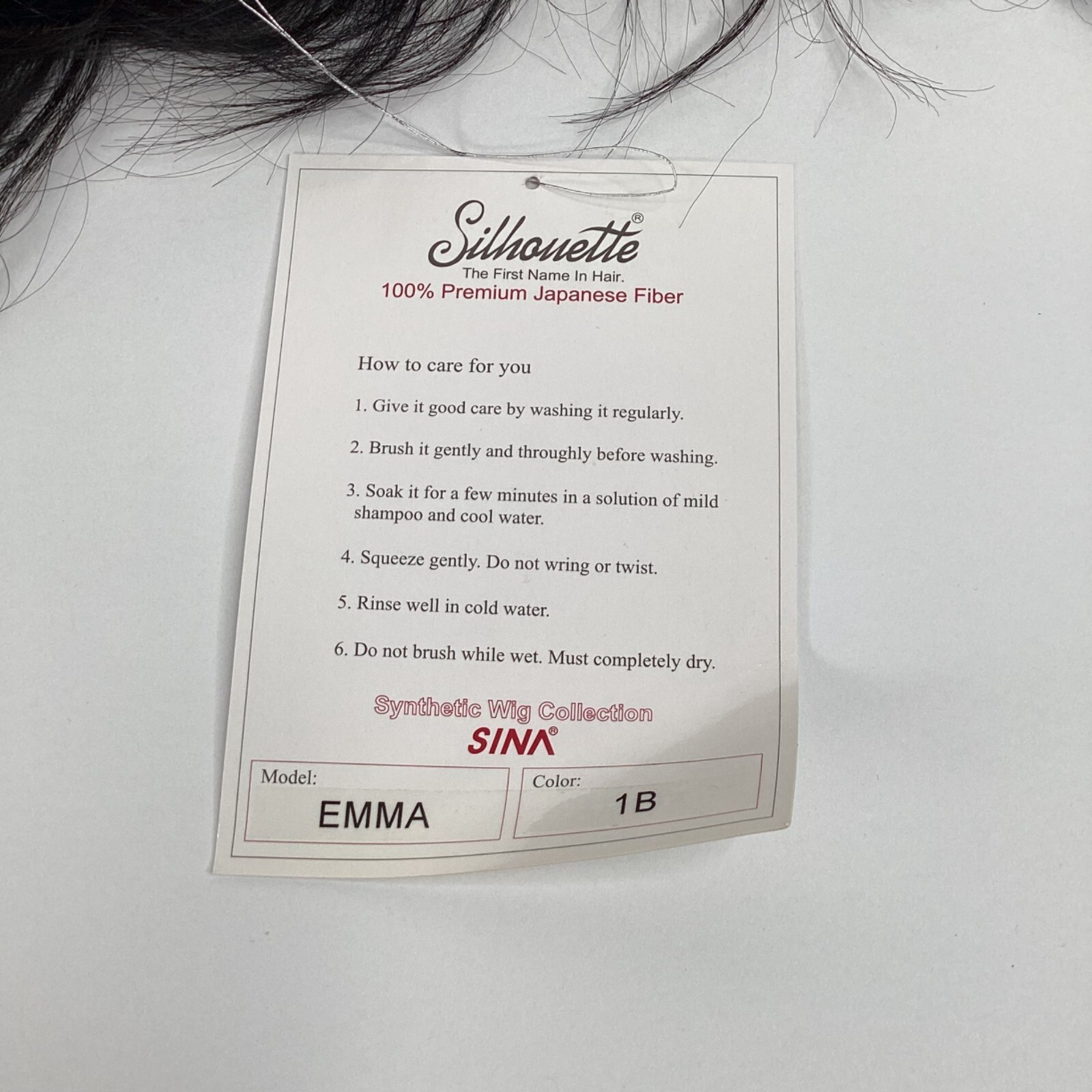 Emm 1B Off Black Natural Wave Shaggy Bob Wig Classic Cap Synthetic Adjustable
