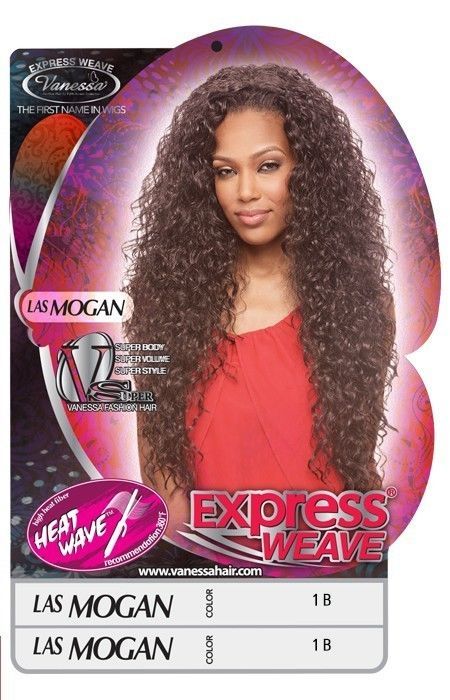 LAS MOGAN – VANESSA SYNTHETIC SUPER EXPRESS WEAVE HALF WIG LONG CURLY