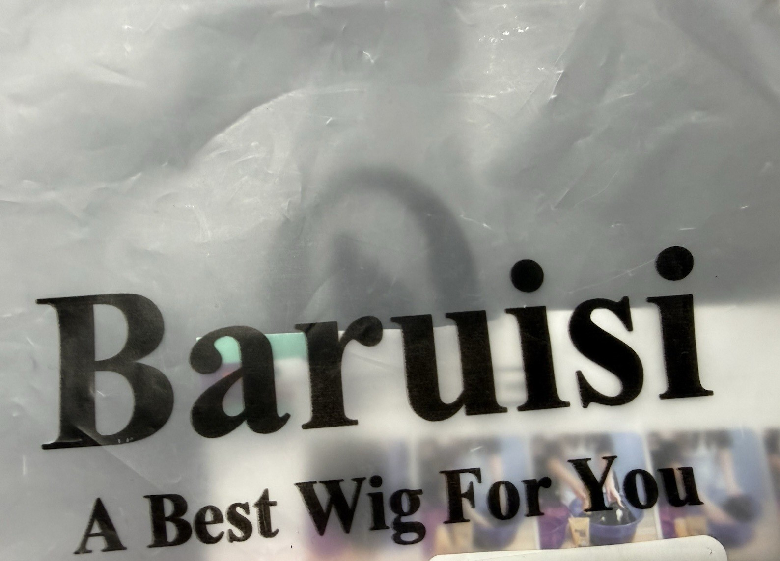Baruisi Short Curly Wavy Blonde Brown Wigs For Women Natural Looking Synthetic..