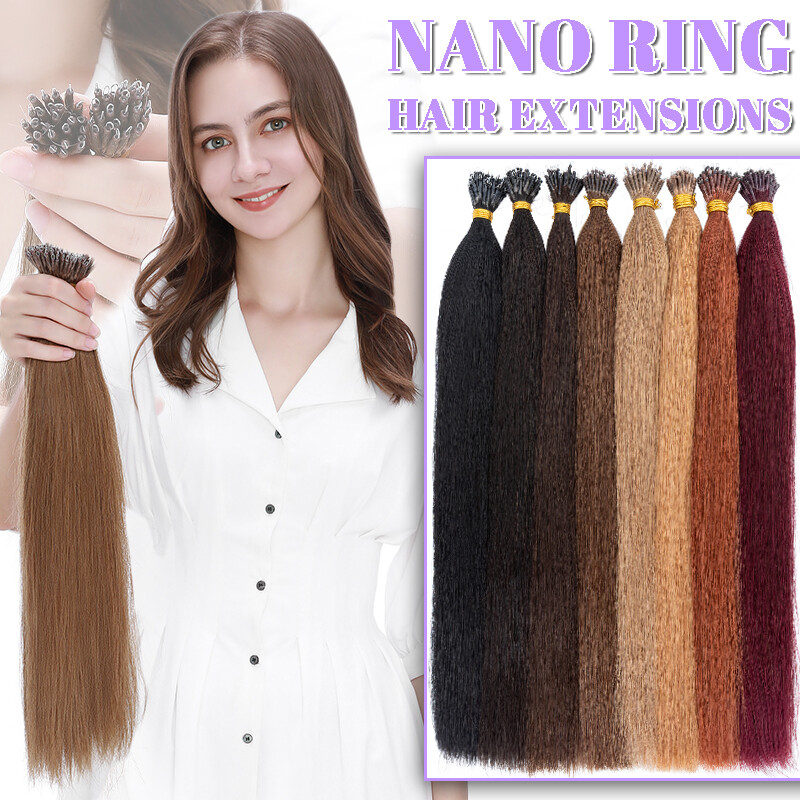 CLEARANCE Nano Ring Tip Hair Extensions Micro Loop Beads 100% Remy Human Hair