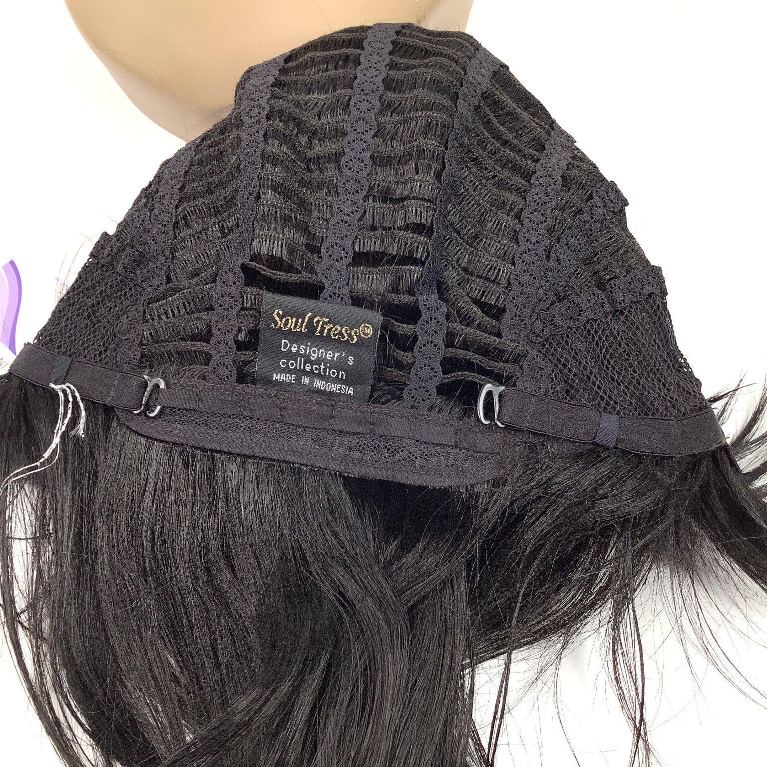 Soul Tress JONI Wig Synthetic Hair 1B Off Black Layered