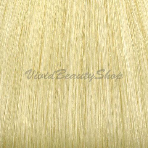 25 U Nail Tip Fusion Body Wave Wavy Remy Human Hair Extensions Platinum Blonde