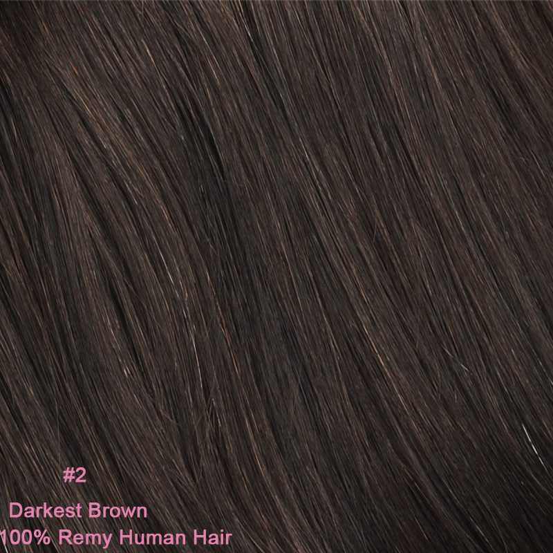 20 Inch 120g 140g 160g One Piece Clip In Remy Real Human Hair Extension Wefts