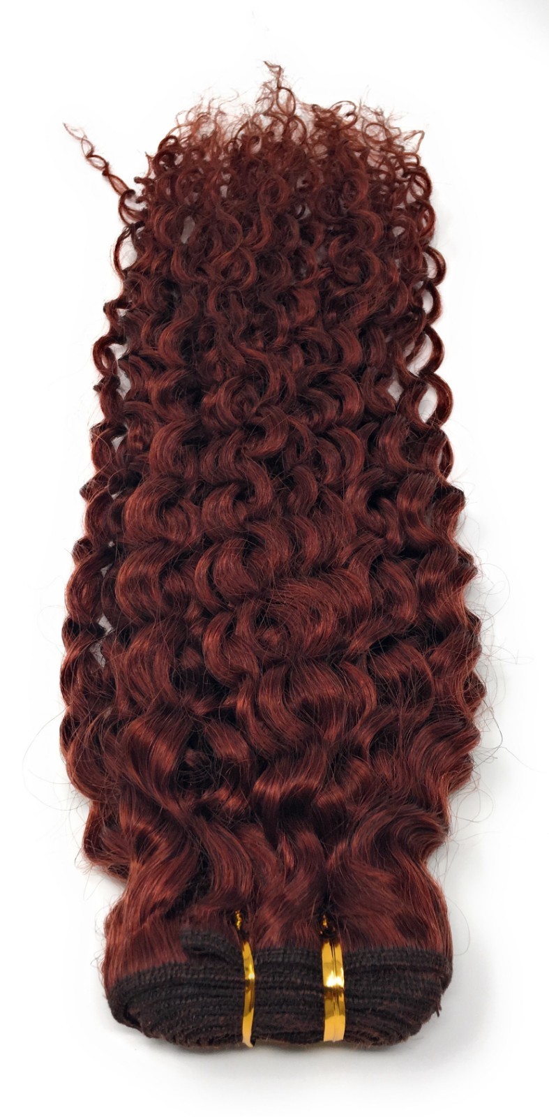 Burgundy Jerry Curl Curly Sew In Hair Weave Extension 100 Human Ali Bundle