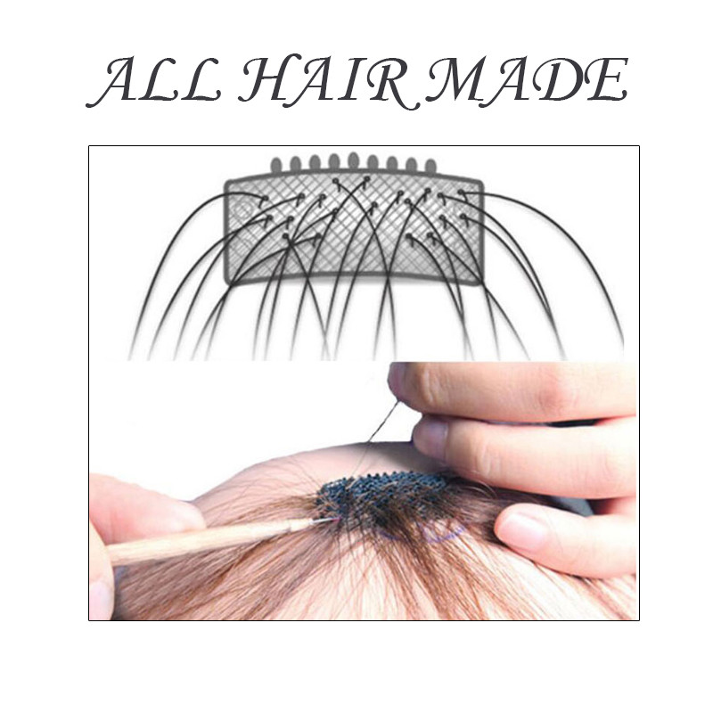 Invisible Clip In Thin Bangs Fringes 100% Real Remy Human Hair Extension US Ship