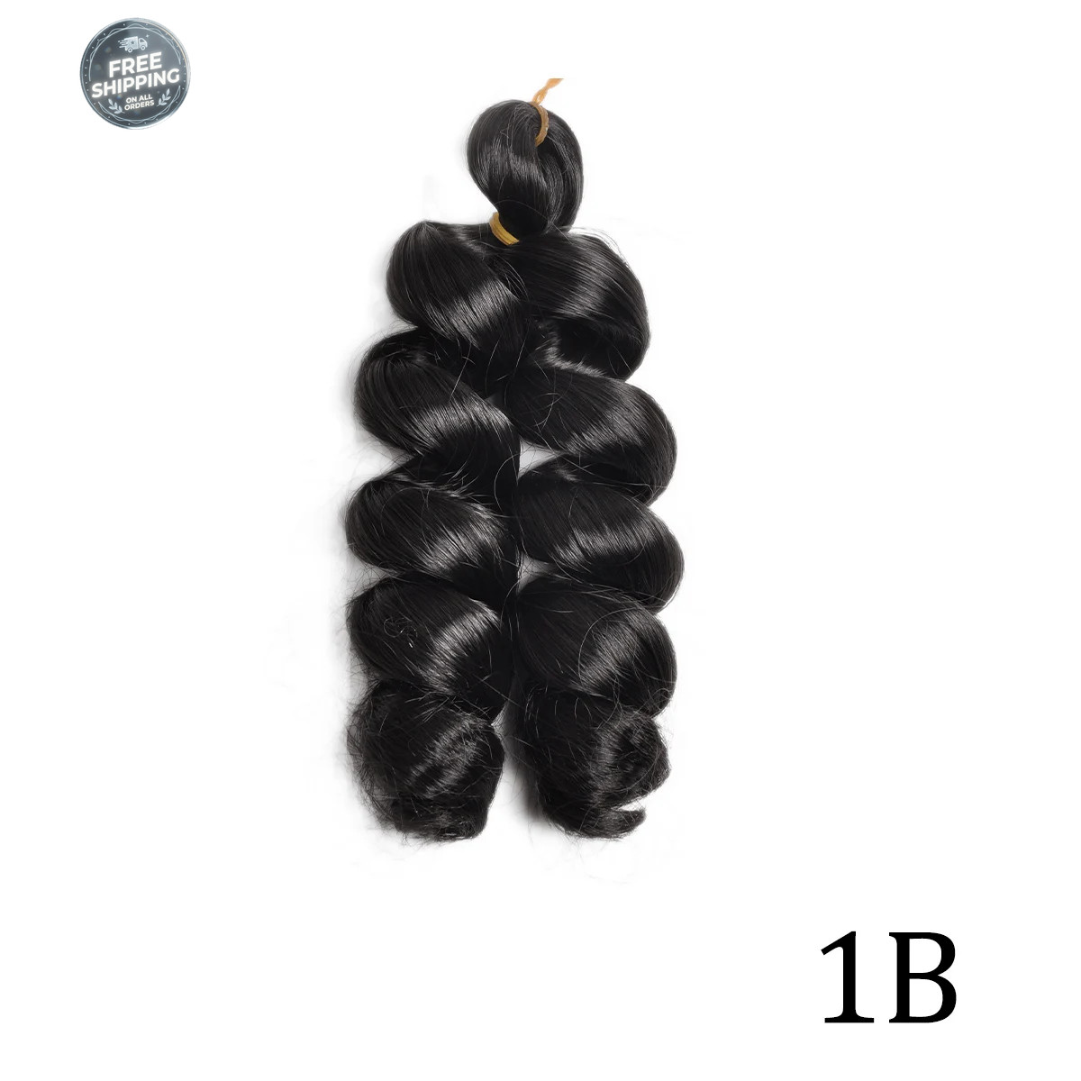 Bouncy Loose Curly Pre Stretched Braiding Hair Synthetic Easy Braid Crochet