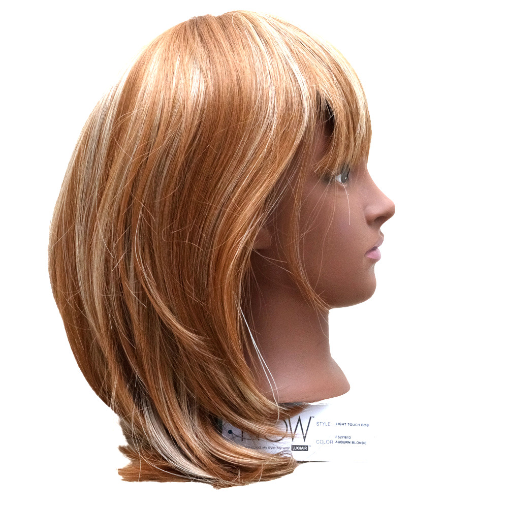 Light Touch Bob Auburn Blonde Wig by NOW LUXHAIR for Sheri Shepherd