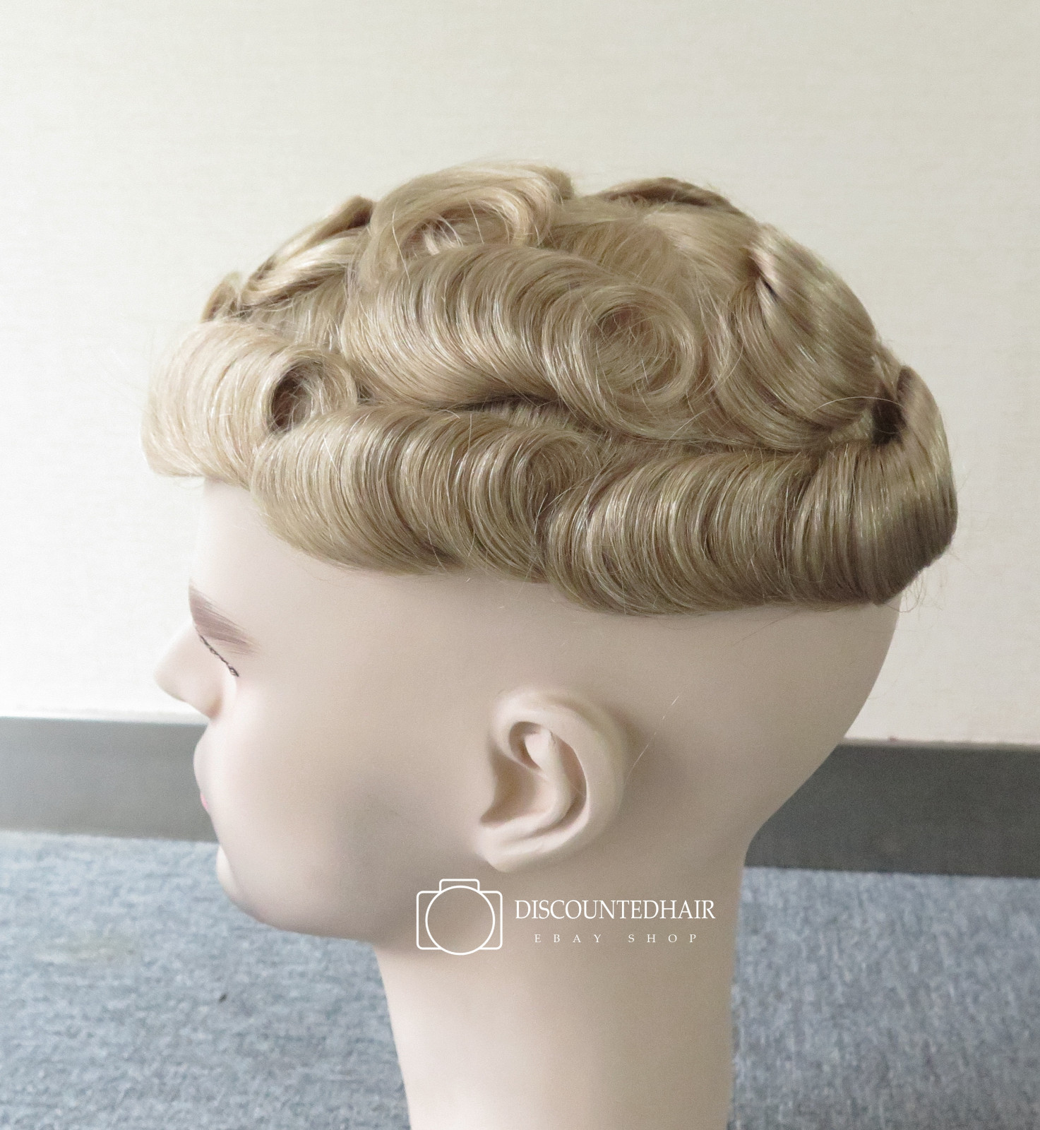 Super Natural Hair Replacement System V-loop Toupee Micro Thin Skin Unit #22R