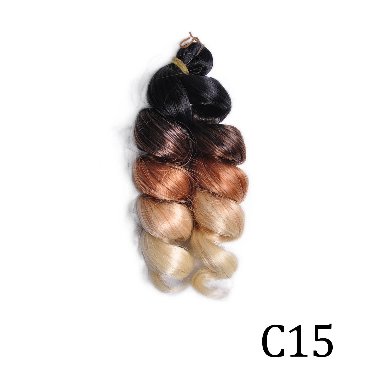 Bouncy Loose Curly Pre Stretched Braiding Hair Synthetic Easy Braid Crochet