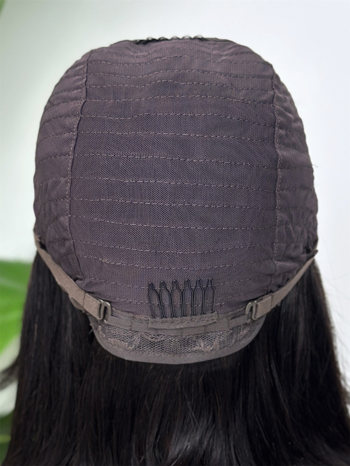 Pre-cut Lace 10in Bob With Bangs 4×4 Silk Top Lace Front Wig 100% Human Hair