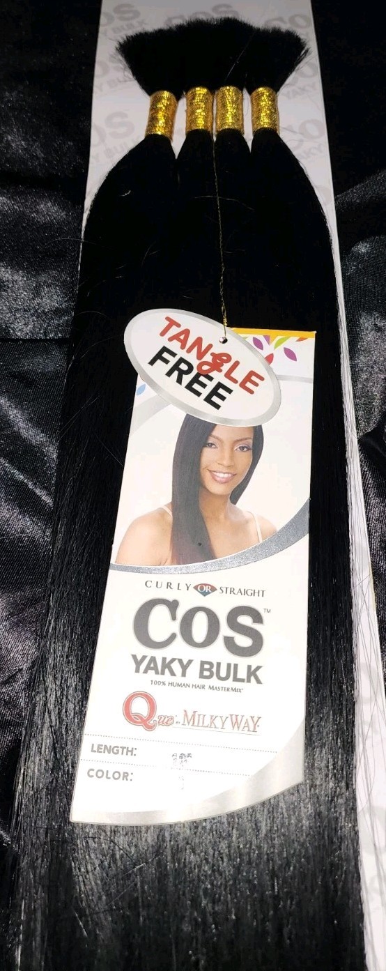 Milky Way 100% Human Hair Master Mix Braiding Hair 16″ or 18″ Pick your Color