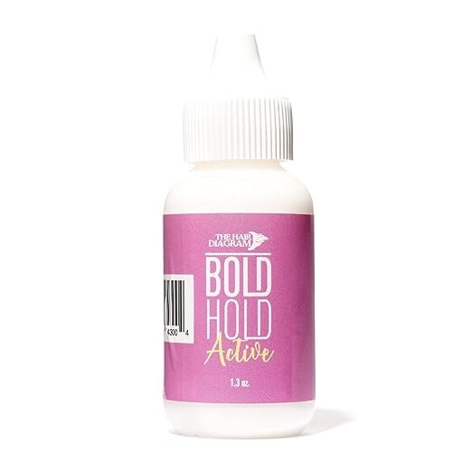 Bold Hold Active The Hair Diagram – – Strong Hold Glue For Wigs and Hair Systems