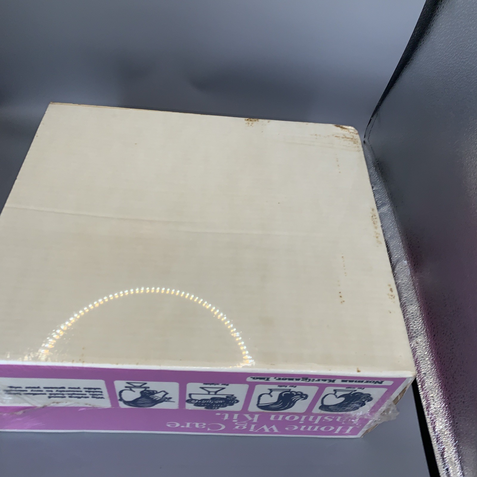 Home Wig Care Fashion Kit. Wig With Box And Norman Kartiganer Stand (CT) New