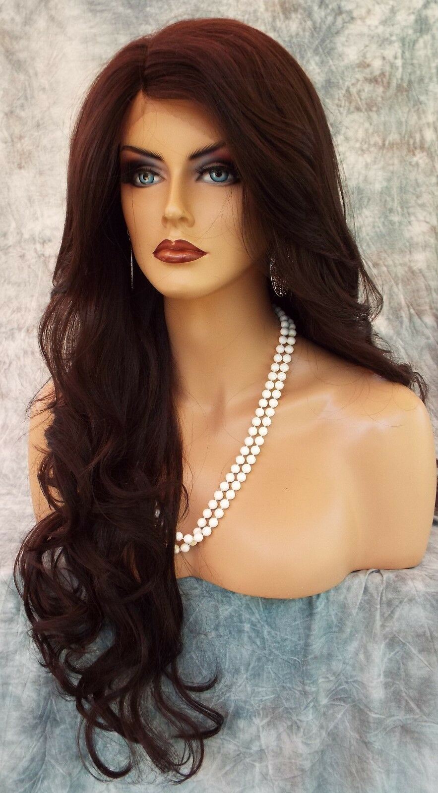 LACE FRONT LACE PIN W/PART CURLY LAYERED #4 GORGEOUS SEXY NEW US SELLER 1003