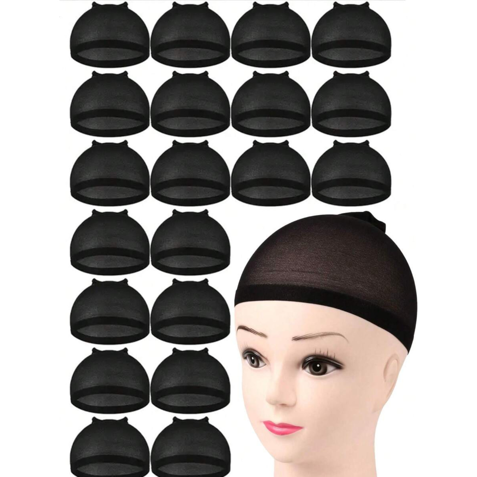 Wig Caps 5/10pc Hair Wig Caps Stocking Caps Stretch Mesh Dome Wig Caps For Women