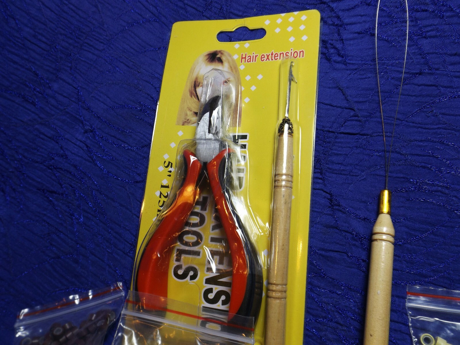 Hair Extension Tools Kit – Pliers – Pulling Hook – Bead Device Tool Kits