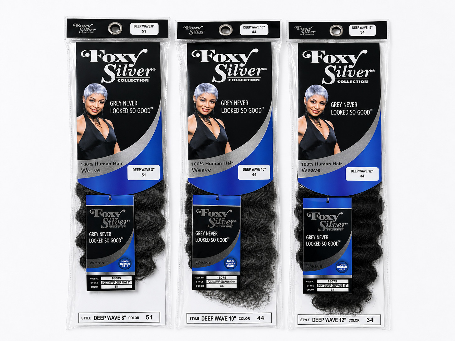 100% Human Hair Weaves, 8″-12″, Deep Wave, Jerry Curl, Spanish Curl, Ocean Wave