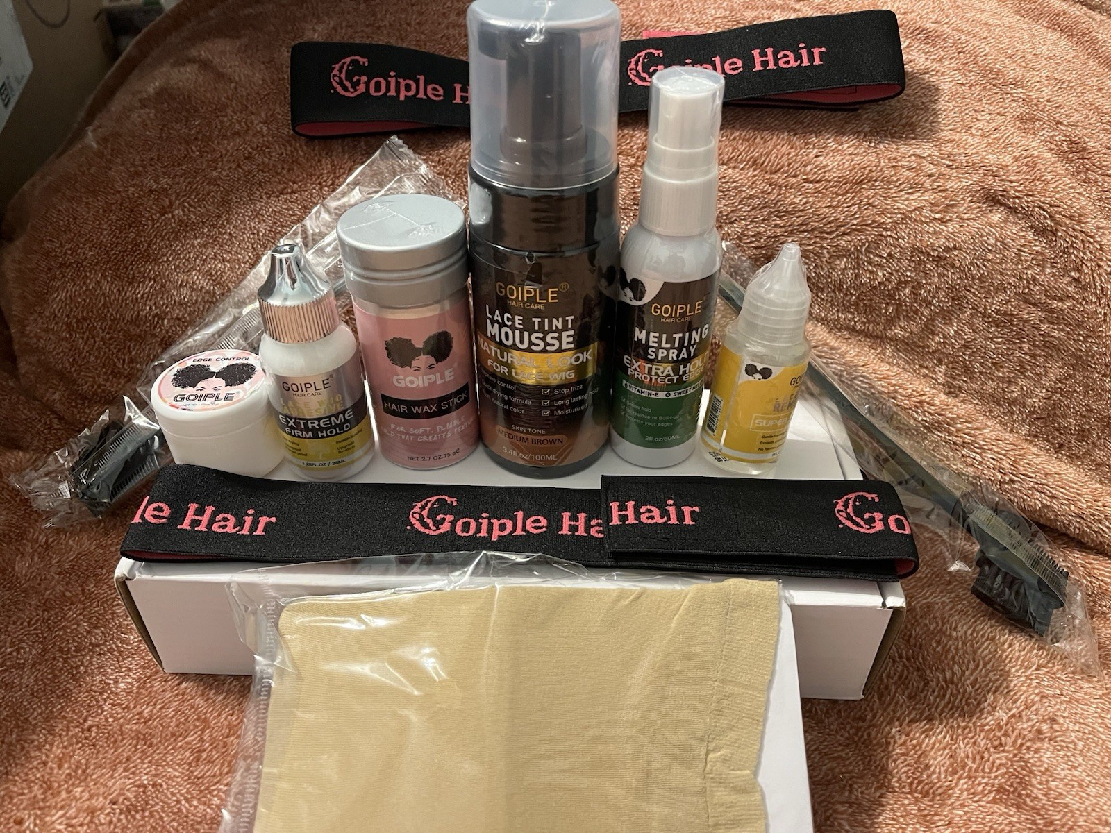 Goiple Hair Edging And Lace Wig Care Kit