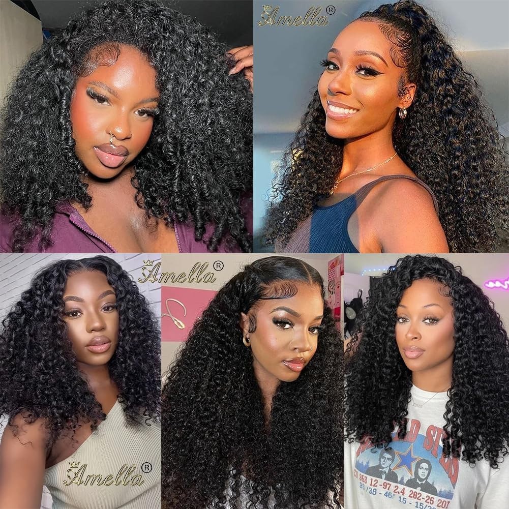 Burmese Curly Human Hair Bundles 3C4A 18 20 22 Inch