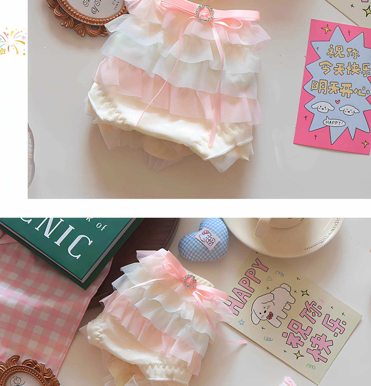 Japanese Style Lolita Princess Lingerie Set Women Pure Desire Cake Layer Lace Me