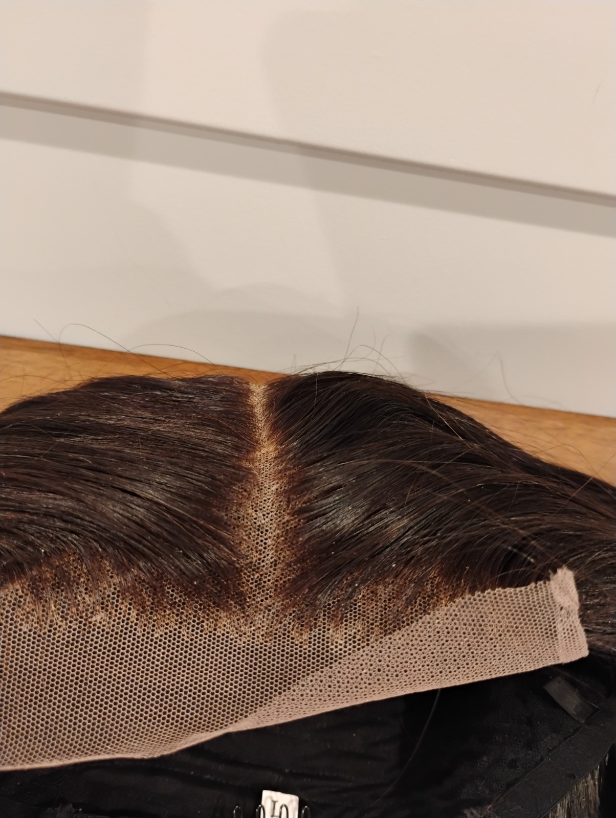 The Nirene Collection Human Hair Closure Wig Bob HD Lace Brand New Custom Color