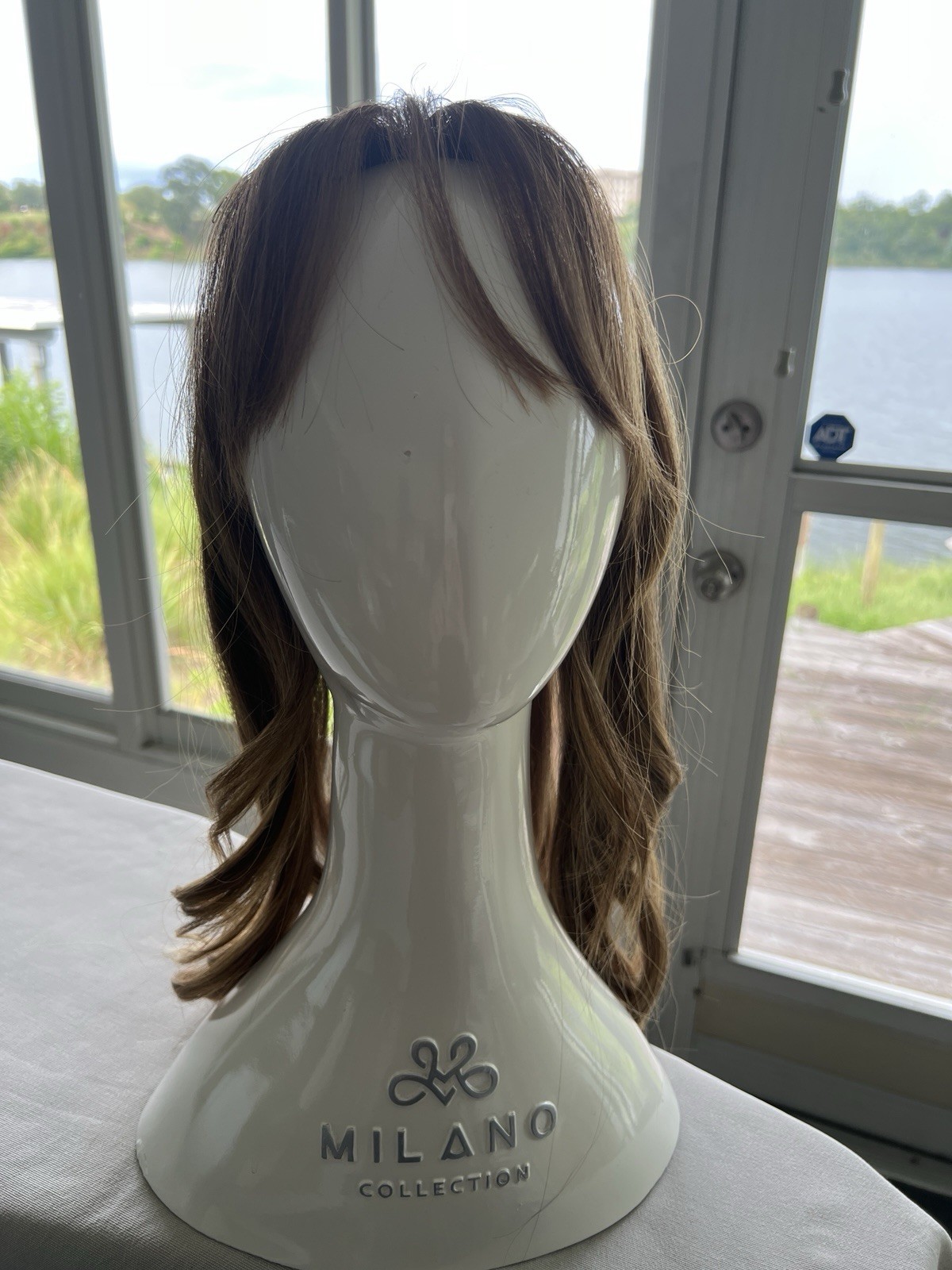 Highline Wigs Human Hair Clip-In Topper silktop Layered 20in