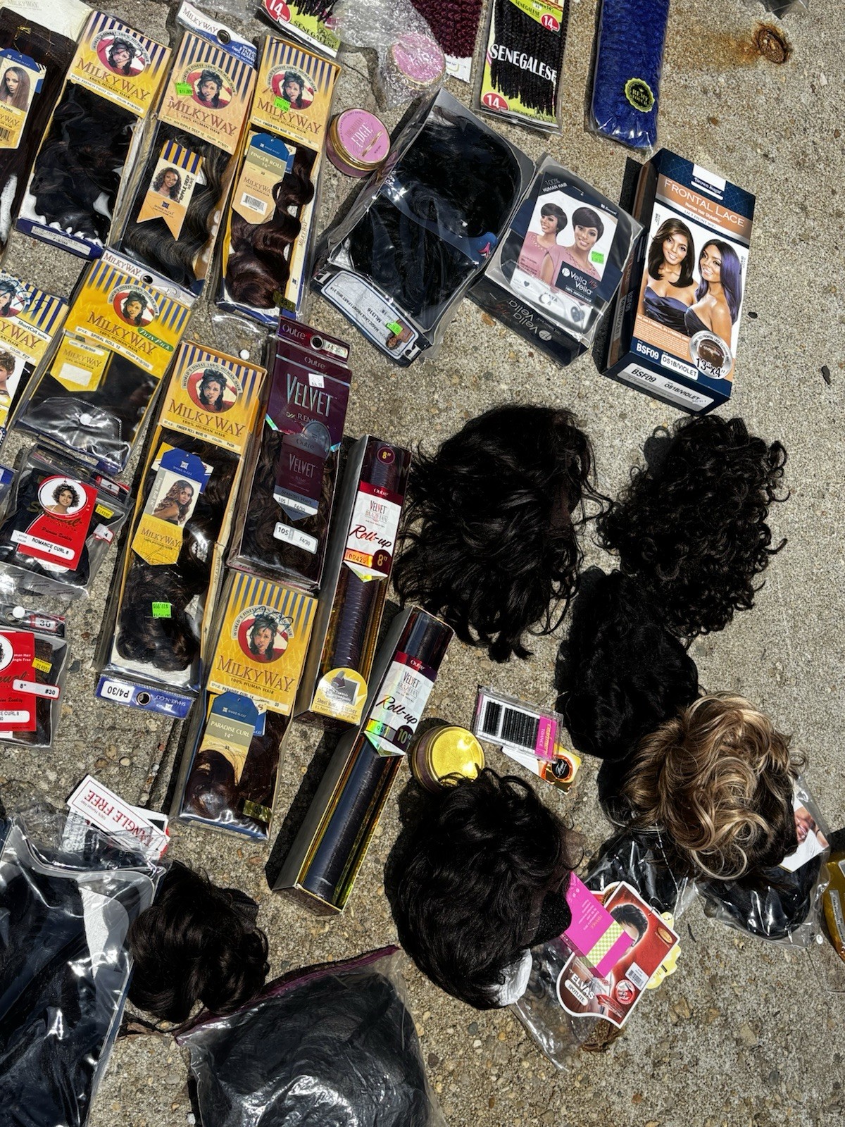 MilkyWay Human Hair Braiding Extensions , Braid hair , Straight hair, hair bin