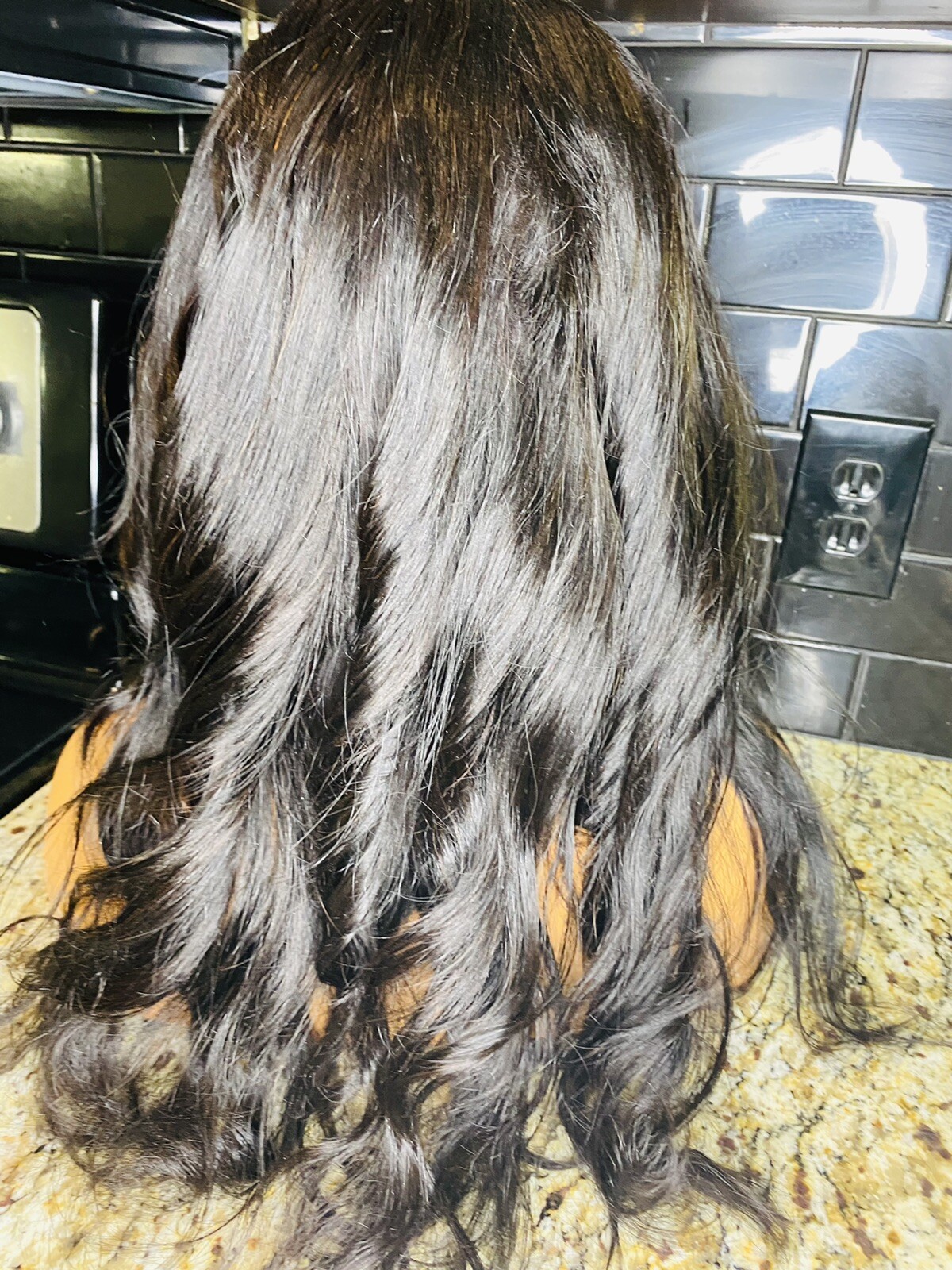 4×4 lace closure wig Glueless Pre-Plucked Fast Shipping