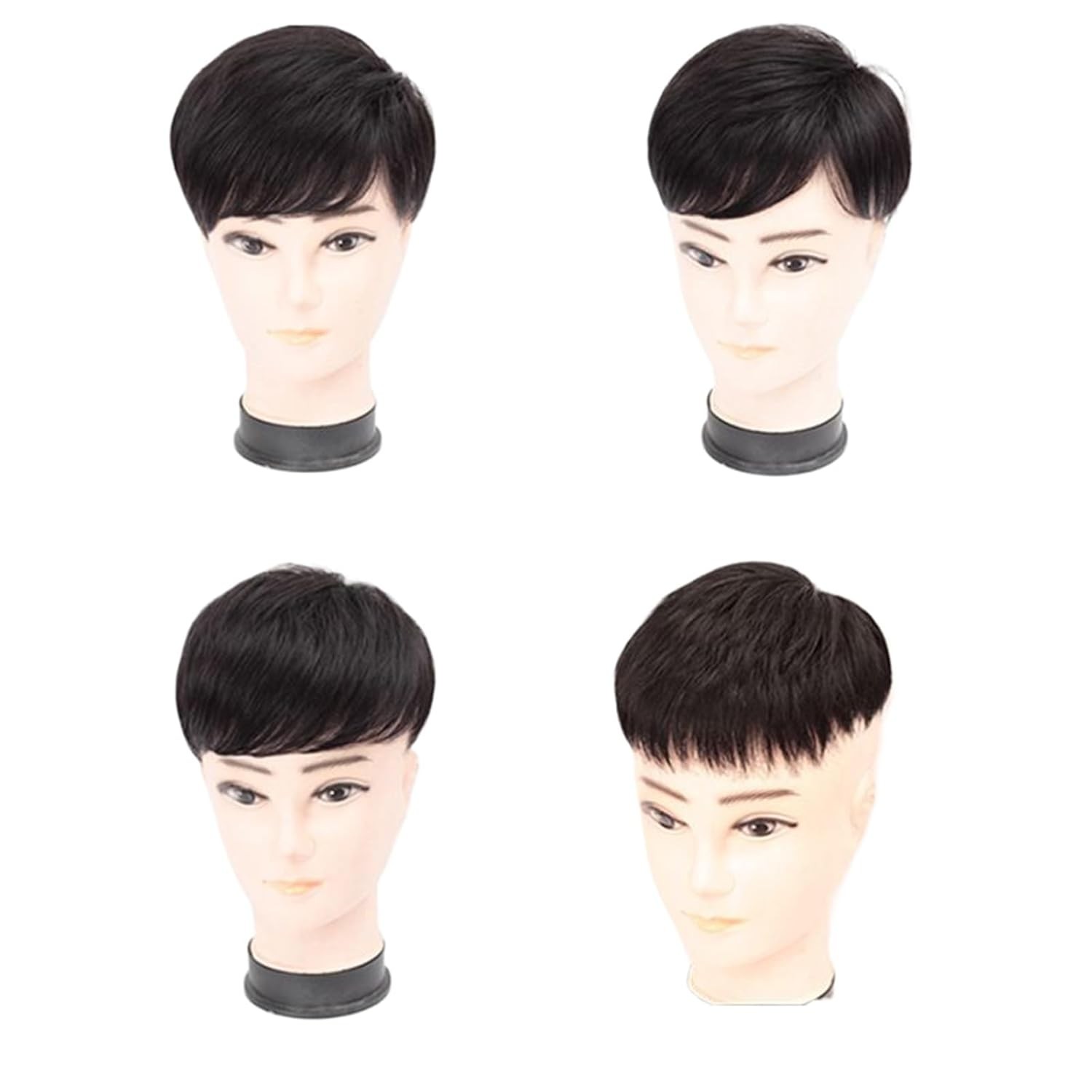 Men’s Wig Hair Replacement Hairpiece Baldness Wig Pieces Hair Pieces Short Wig