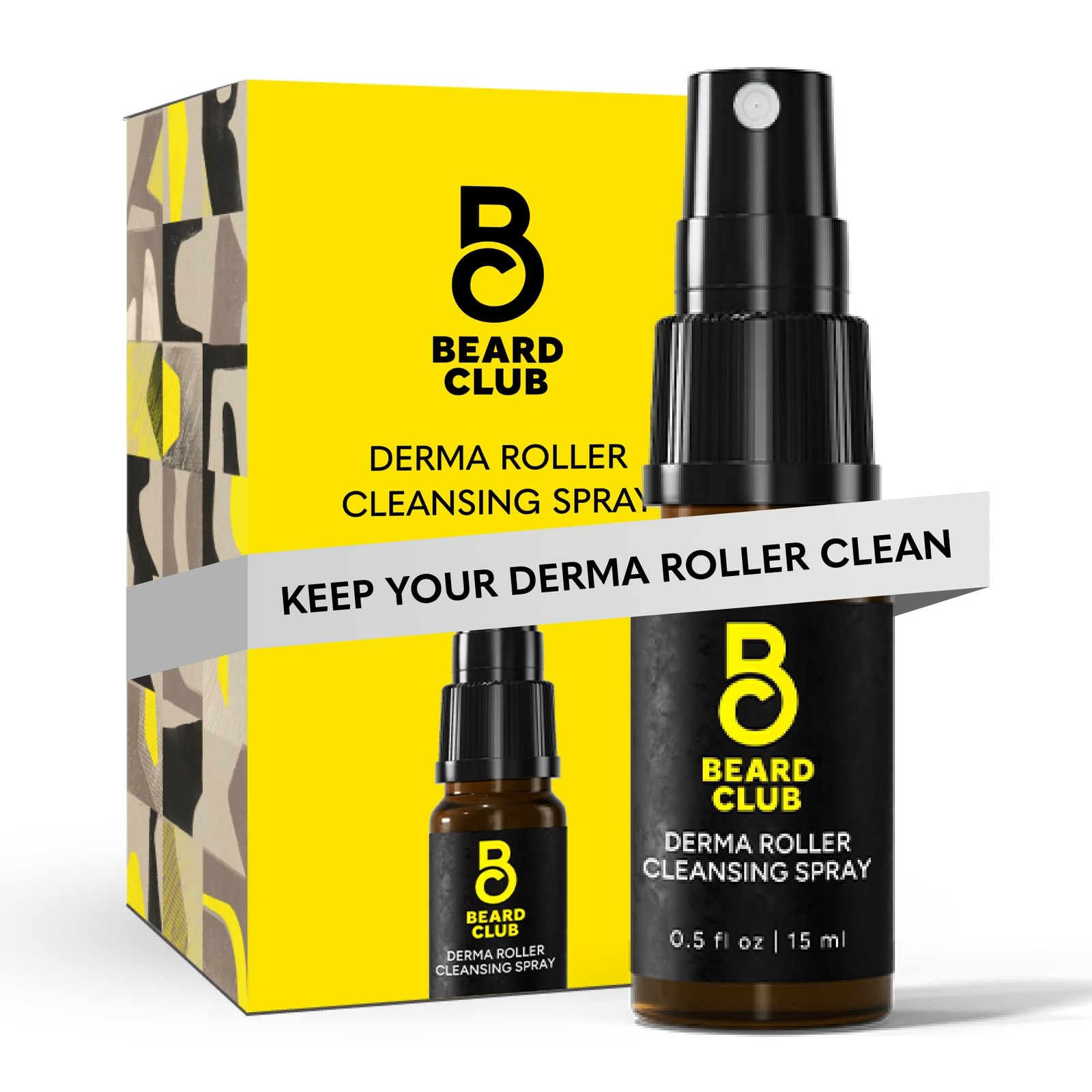 Derma Roller Cleansing Spray – Clean and Prolong Derma Roller Life – 0.5oz