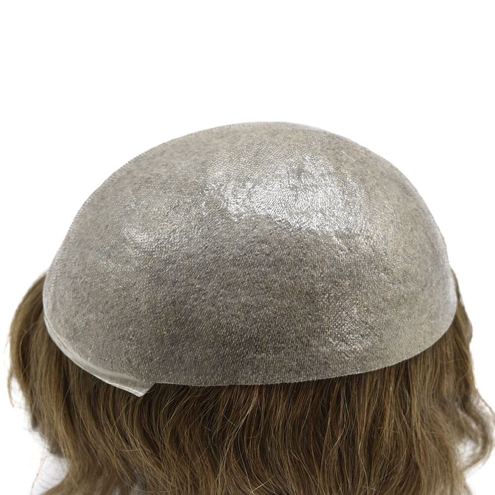 Ultra Thin Skin Mens Toupee Invisible Men Hair Replacement System Discount Price