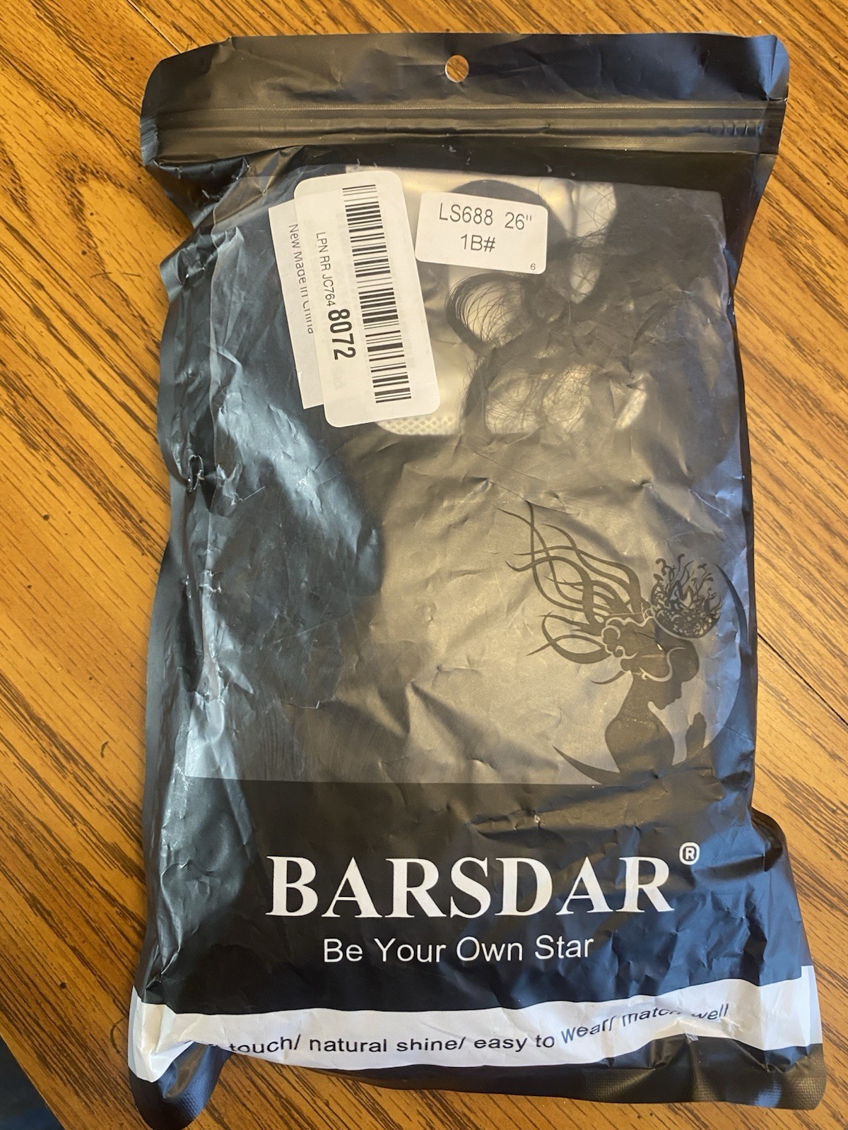 Barsdar 26in Natural Shine Easy To Wear