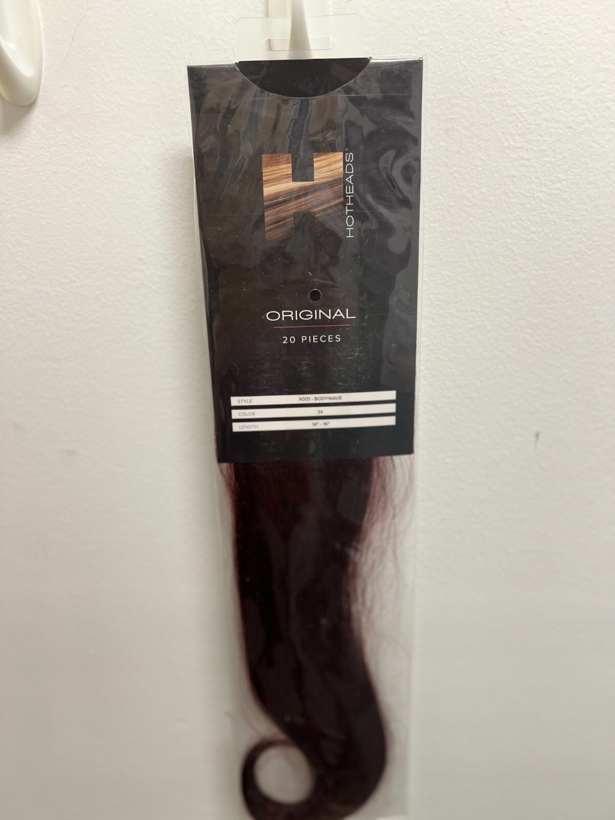 HOTHEADS Hair Extensions / Tape-ins / #34 / 14-16″ / Brand New / Body Waved