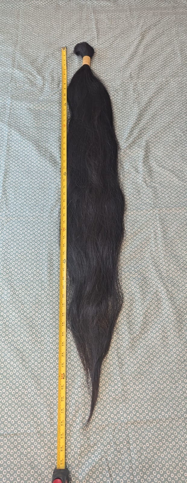Black Human Hair Ponytail Straight 53 inches 192.2g