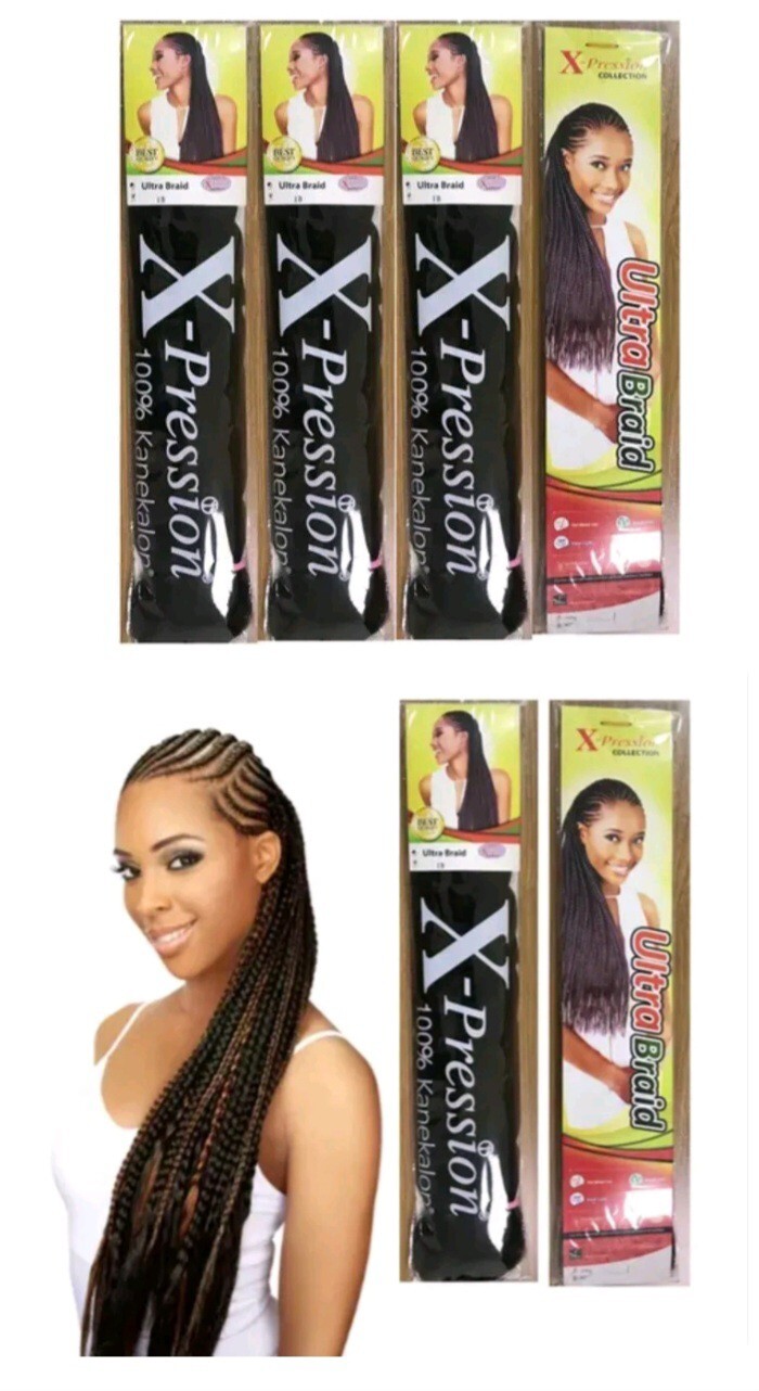 braiding hair 100 Kanekalon, 82inch 165g, 10 packs Color 27