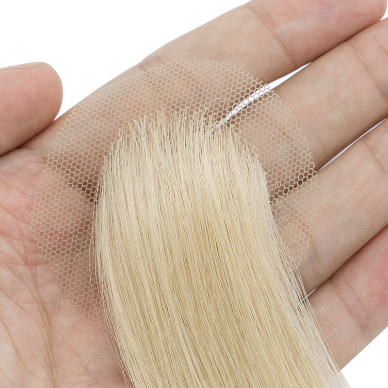 Human Hair Patch Full Lace Cover-up Topper Hairpiece for Women’s Alopecia Areata