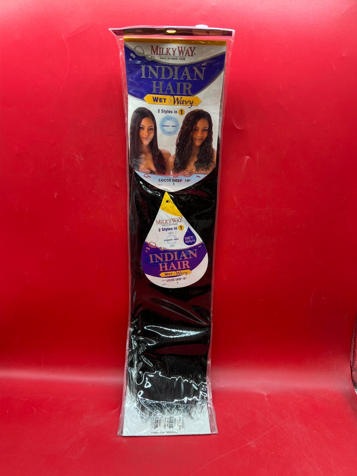 Milky Way Indian Hair- Loose Deep 100% Human Hair (Different shades and lengths)