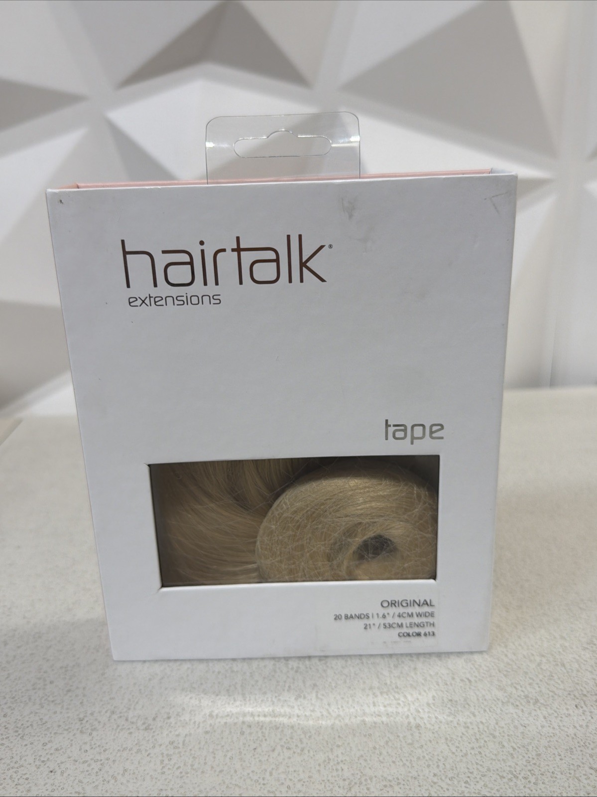 Hairtalk Original Tape In Extensions Color613-21in 20Bands