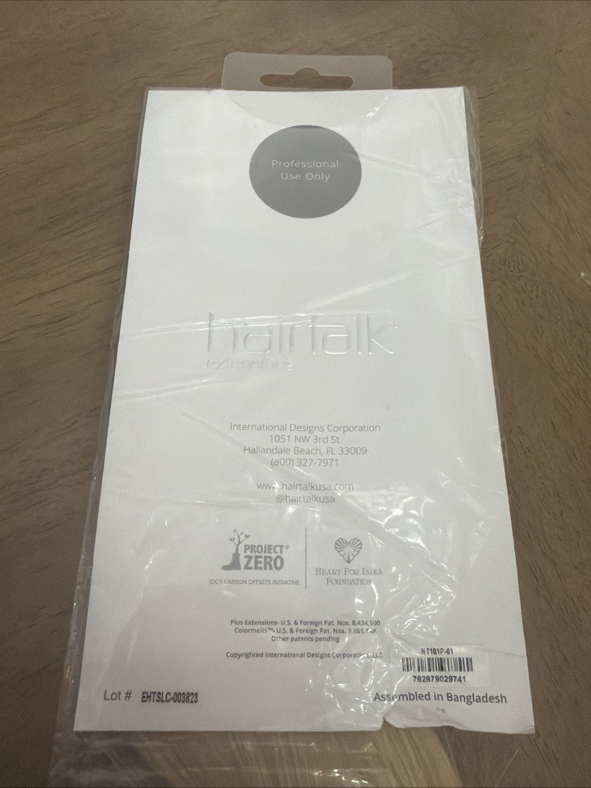Hairtalk Extensions Original Pro 17in Color 61 HT101P 20 Bands
