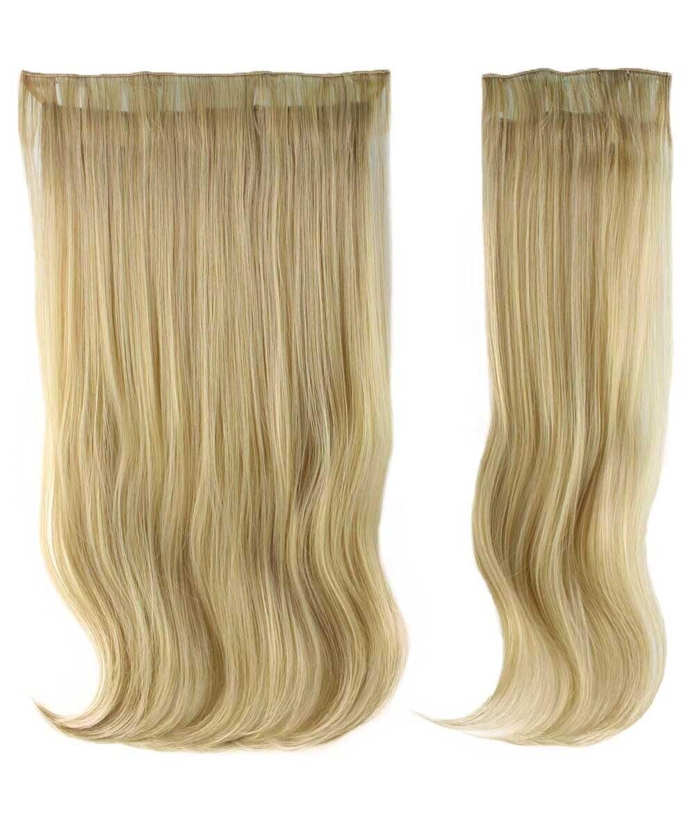 Adult Women’s Straight Blonde High Heat Clip-In Extension (24 in),ST-006